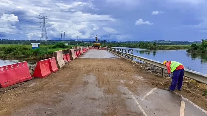 Katonga Bridge after rehabilitation