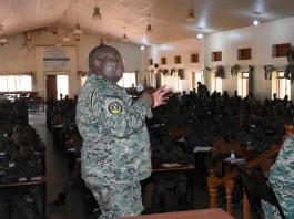 Lt. Col Emmy Katabazi, the Deputy Director General of Internal Security Organization (ISO)