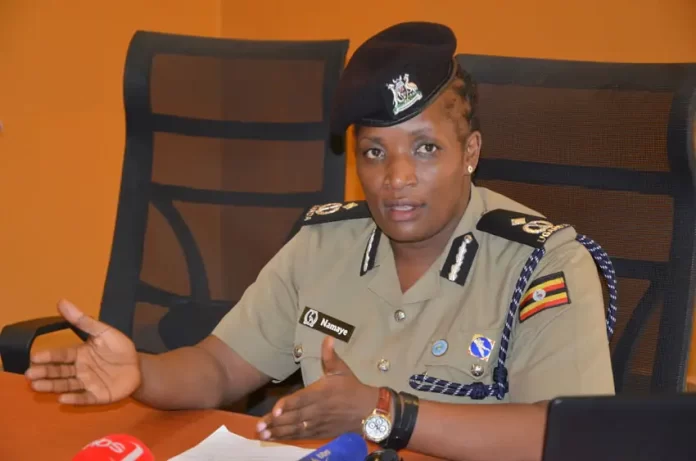 CP Polly Namaye, the Deputy Police Spokesperson