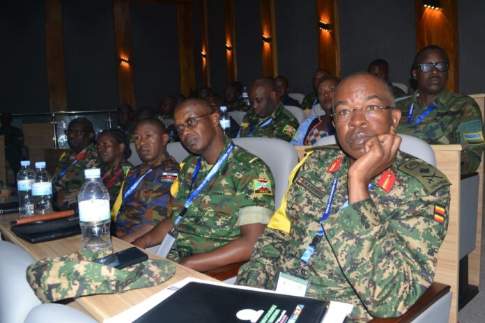 Participants of the13th EAC Armed Forces Command Post Exercise