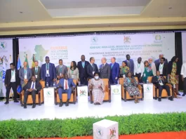 Members of IGAD and EAC at the IGAD-EAC Ministerial Conference on durable solutions for refugees