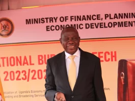 Hon. Matia Kasaija, the Finance Minister