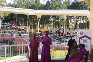 Some of the Pilgrims at Namugongo Anglican Martyrs Shrine