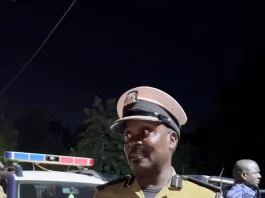 SSP Nsereko Kawuma, the Kampala Metropolitan Police Traffic commander