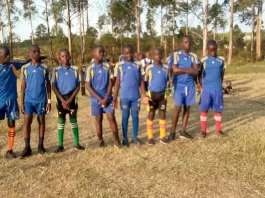 St. Kizito Under 12 Volleyball Team