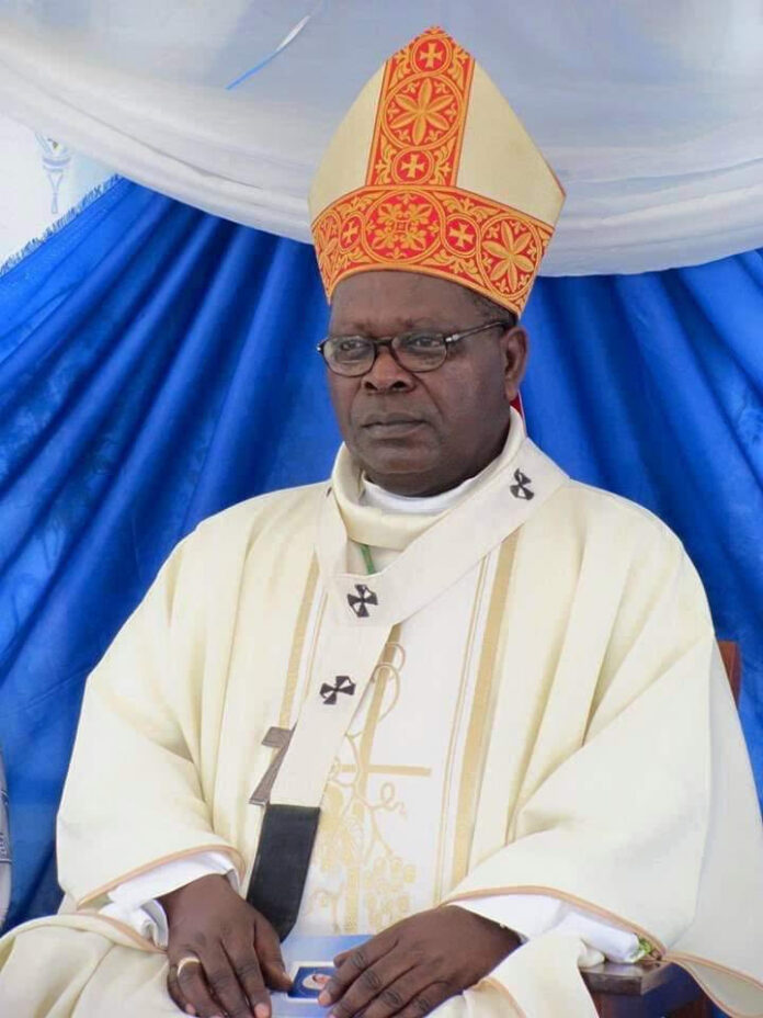 The Most Reverend Paul Bakyenga, the Archbishop Emeritus of Mbarara Archdiocese