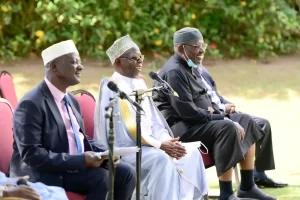 Muslim clerics meeting with President Museveni