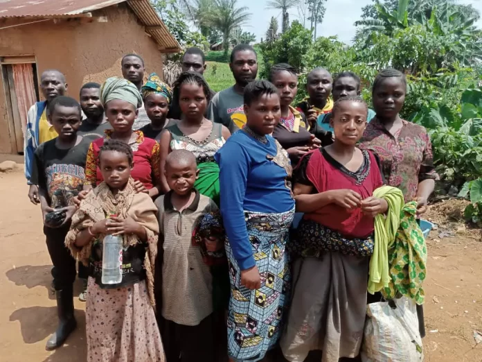 The former ADF rebels in DRC after surrendering to UPDF