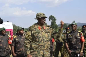 UPDF Commander Land Forces, Lt Gen Kayanja Muhanga,