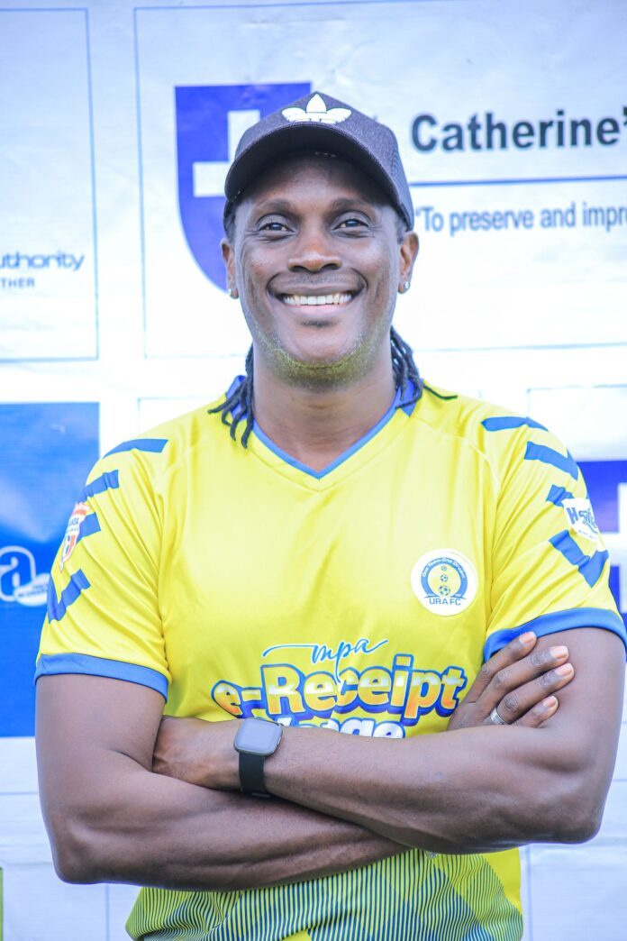 David Obua, the new Uganda Revenue Authority Football Club Coach