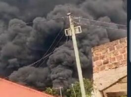 Fuel tanker explosion