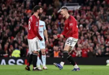 MANCHESTER UNITED STRENGTHEN CHAMPIONS LEAGUE BID WITH HARD-FOUGHT 2–1 VICTORY OVER BRENTFORD AT OLD TRAFFORD