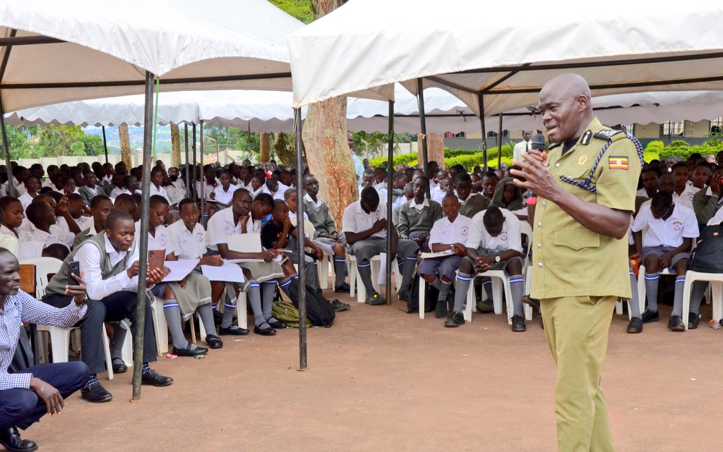 CP Muleterwa Leads Police Campaign On Crime Prevention In Mukono CP Muleterwa Leads Police Campaign On Crime Prevention In Mukono