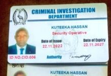 Man Found with Fake Police ID Arrested in Nateete Robbery Investigation