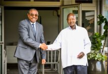 Museveni, Former Ethiopian Prime Minister Meet to Push for Locally Driven Agricultural Solutions