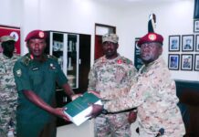 BRIG GEN JOHN MANGO BARAZA TAKES OVER AS SFC CHIEF OF STAFF