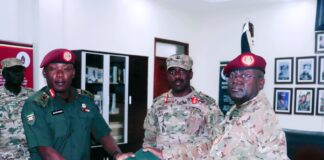 BRIG GEN JOHN MANGO BARAZA TAKES OVER AS SFC CHIEF OF STAFF