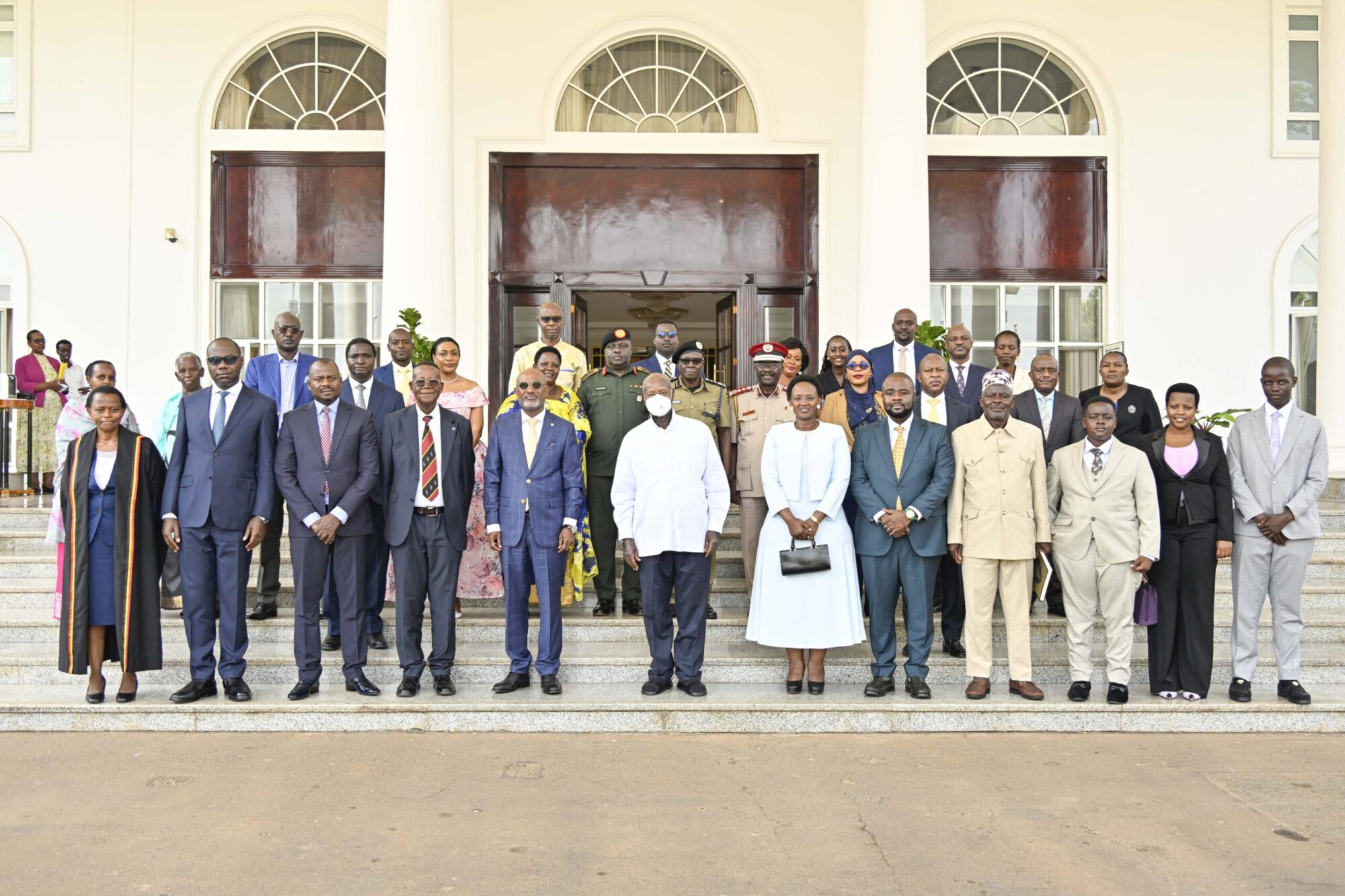 President Museveni Warns Against ‘Two Loyalties’ as Three New Ministers Take Oath