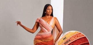 FROM UGANDA’S MEDICAL HISTORY TO THE MISS WORLD STAGE: THE STORY BEHIND TRIVIA ELLE MUHOZA’S C-SECTION DRESS