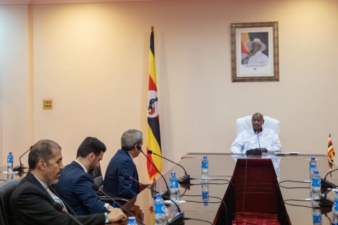 President Museveni meets Iranian Delegation at State house - Entebbe - 05 copy